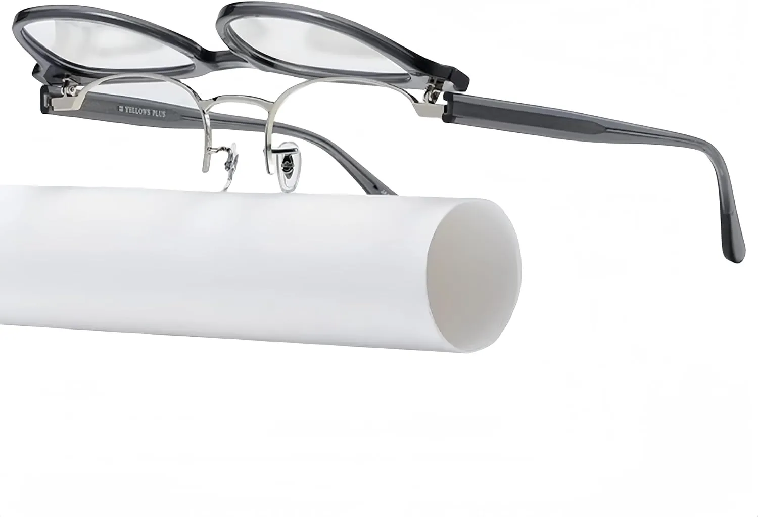 Acetate Round Trendy Flip Up Full Rim Vintage Eyeglass Frames Metal Hinges Unisex for Men Women