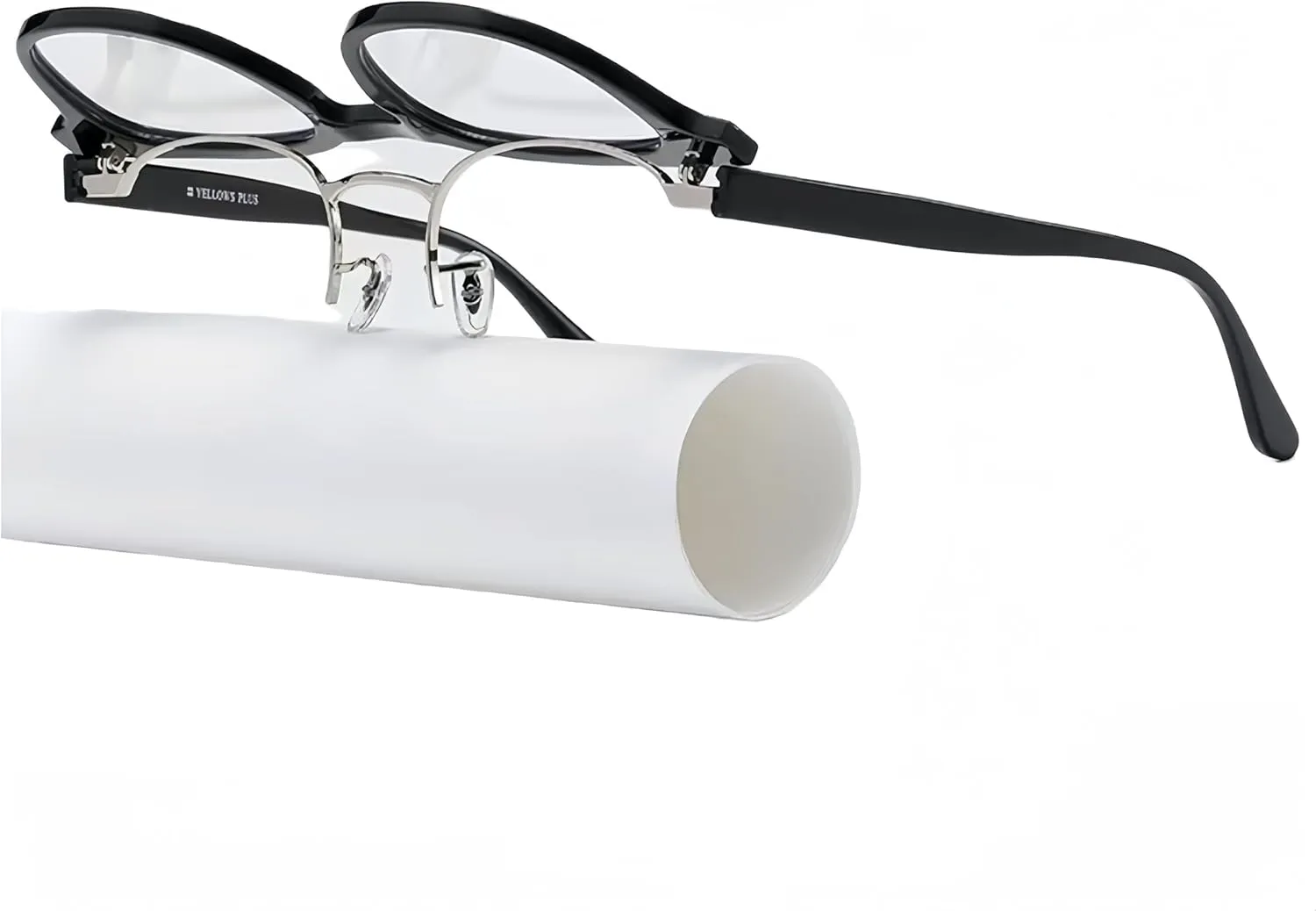 Acetate Round Trendy Flip Up Full Rim Vintage Eyeglass Frames Metal Hinges Unisex for Men Women