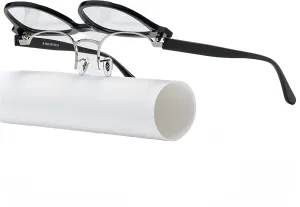 Acetate Round Trendy Flip Up Full Rim Vintage Eyeglass Frames Metal Hinges Unisex for Men Women