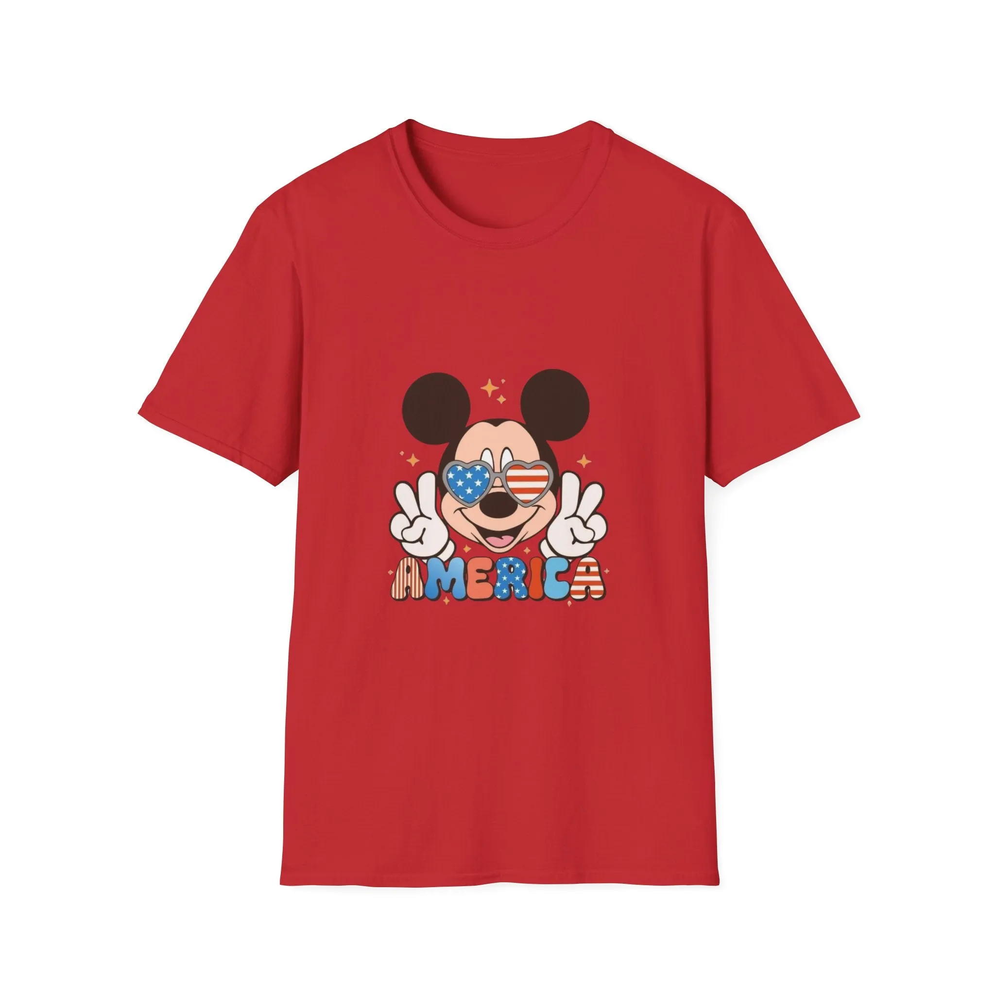 American Mouse Unisex Softstyle T-Shirt