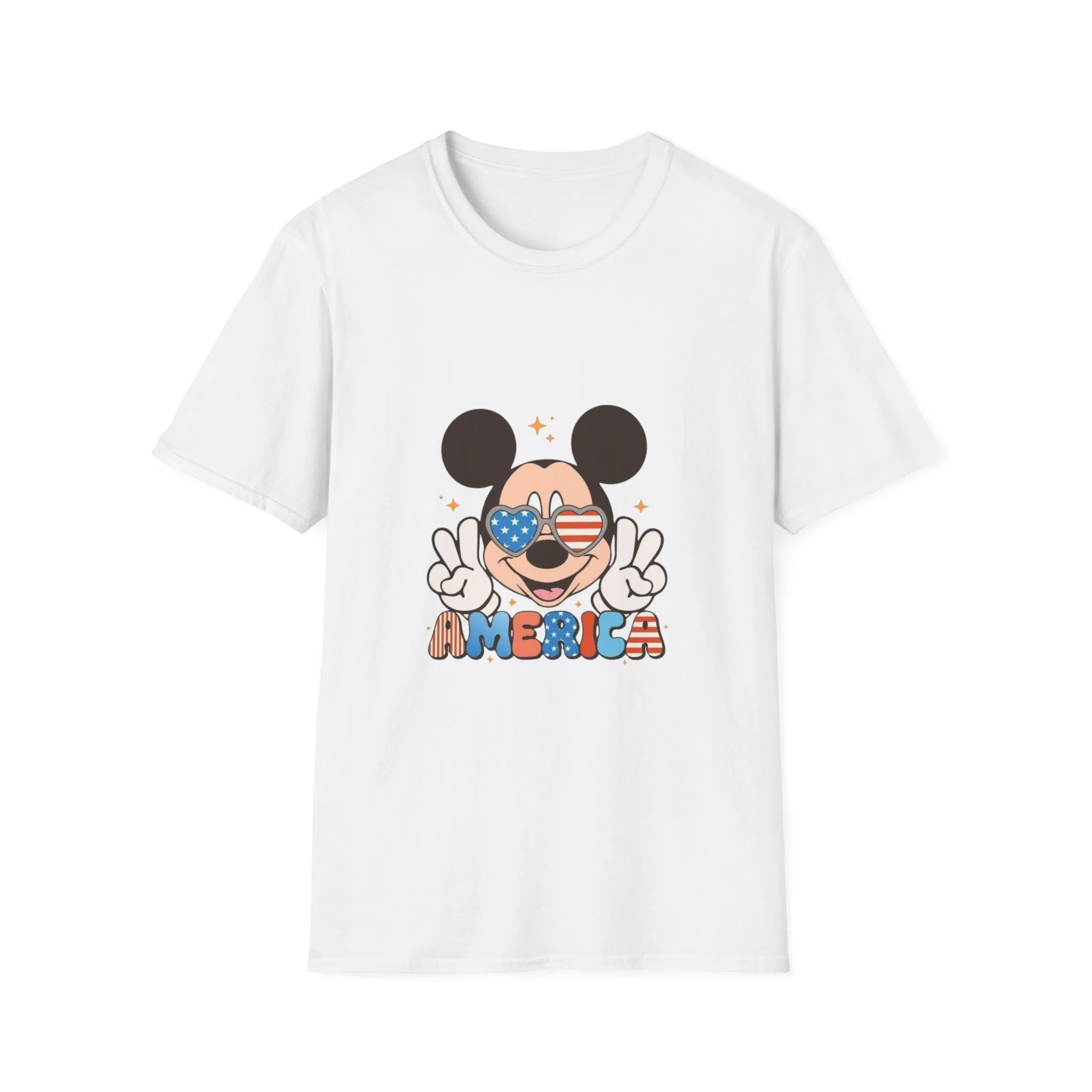 American Mouse Unisex Softstyle T-Shirt