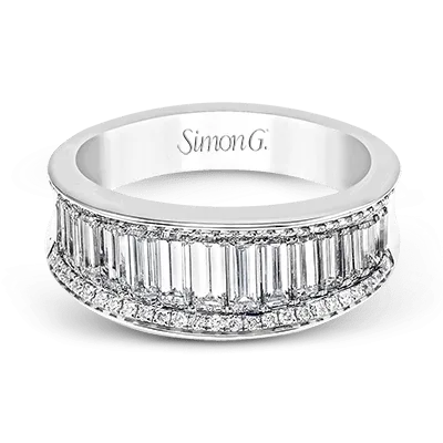 Anniversary Ring In 18k Gold With Diamonds