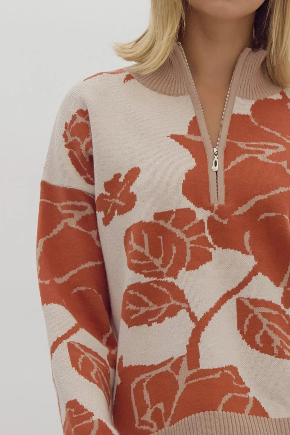 Autumn Half Zip Sweater