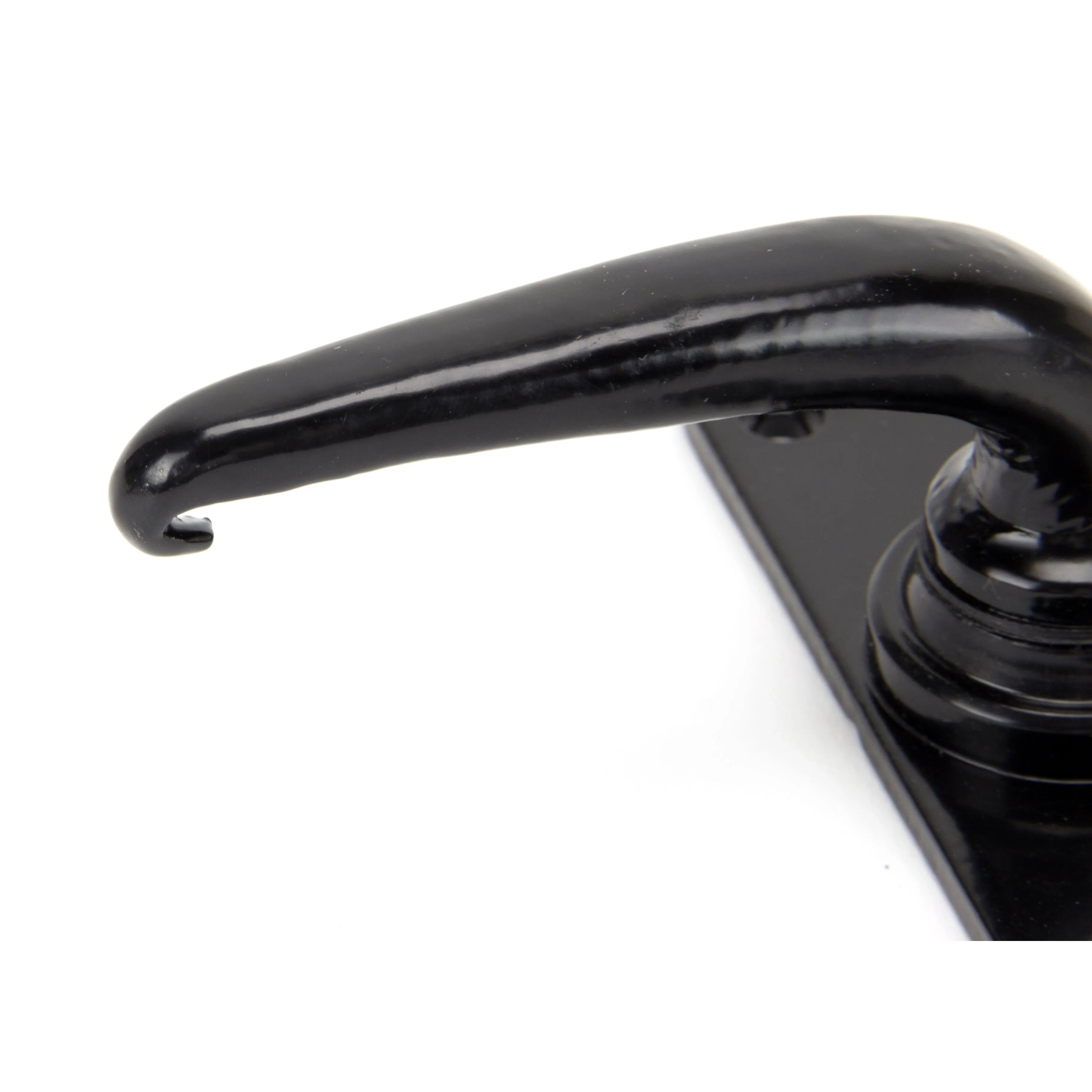 Black Smooth Lever Lock Set | From The Anvil