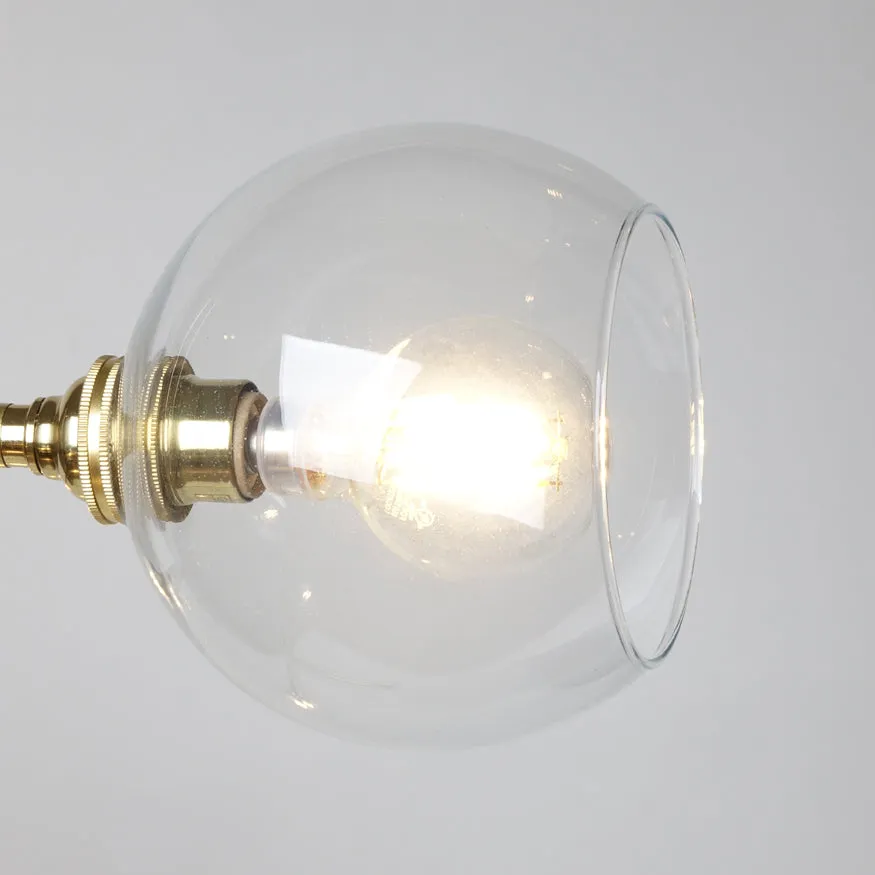 Brass Stacked Triple Circuit Chandelier Pendant Light
