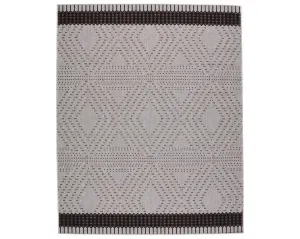 Decora By Nikki Chu DNC17 Tirana Grey/Brown Rug