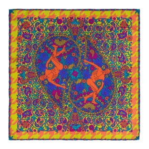 Discobolos Baramulla, Paisley Gods Silk Pocket Square