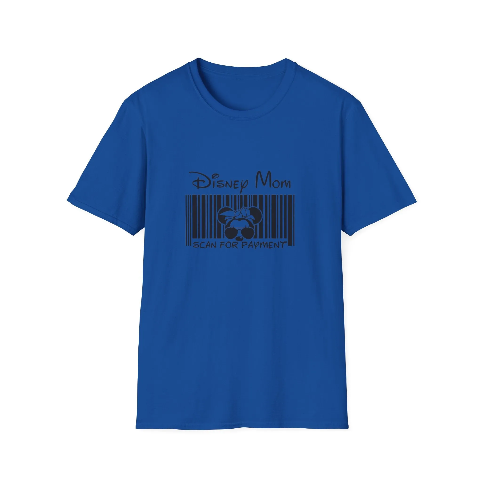 Disney mom scan for payment Unisex Softstyle T-Shirt