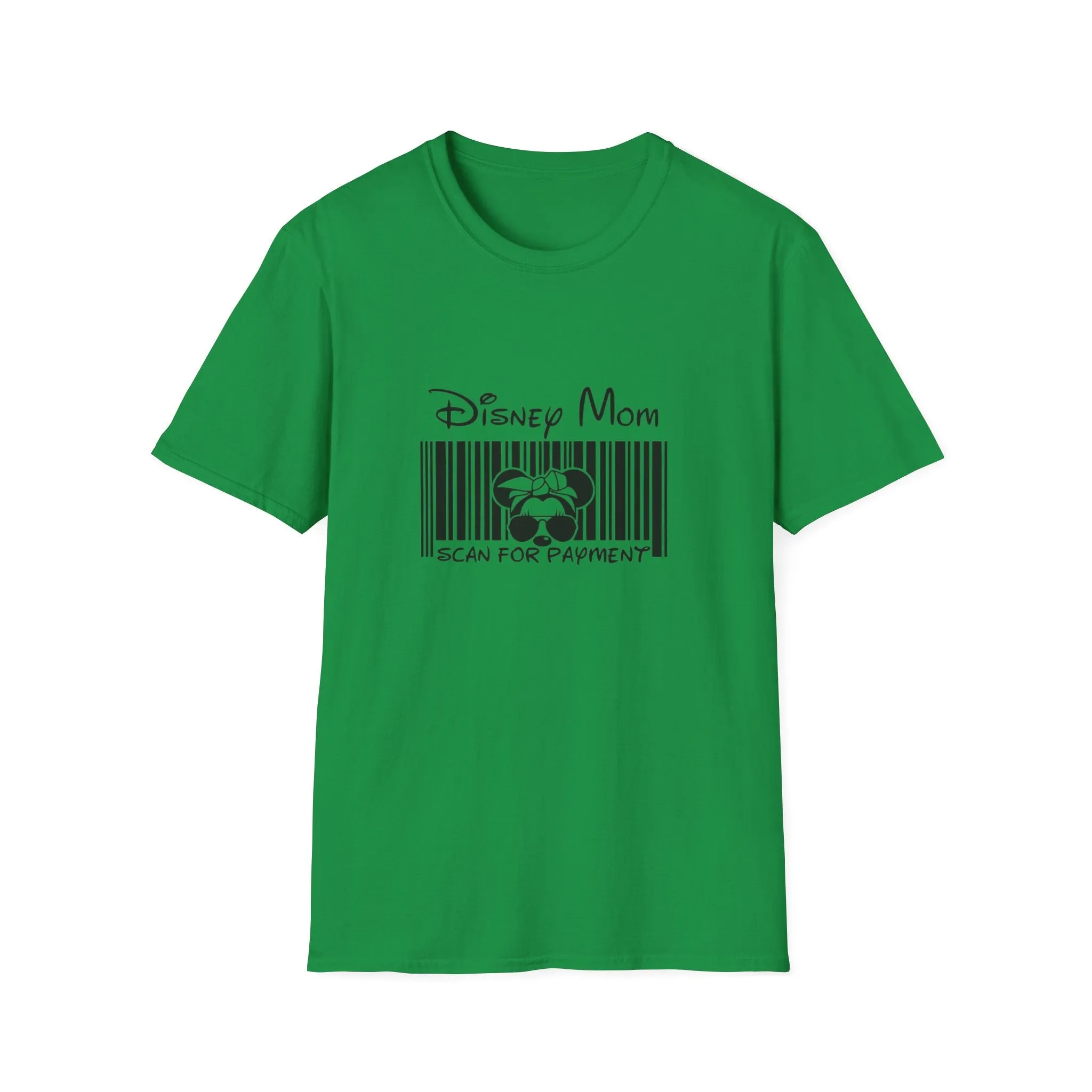 Disney mom scan for payment Unisex Softstyle T-Shirt
