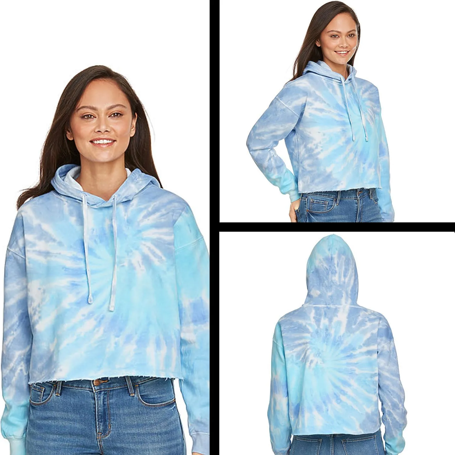 Everyone Watches Women's Sports Cropped Fleece Hoodie, Soft & Cozy Fabric, Trendy Fit, Stylish Pullover