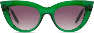 Freckles Mark Vintage Retro Cateye Sunglasses for Women Bold Colorful Cat Eye UV400 Protection