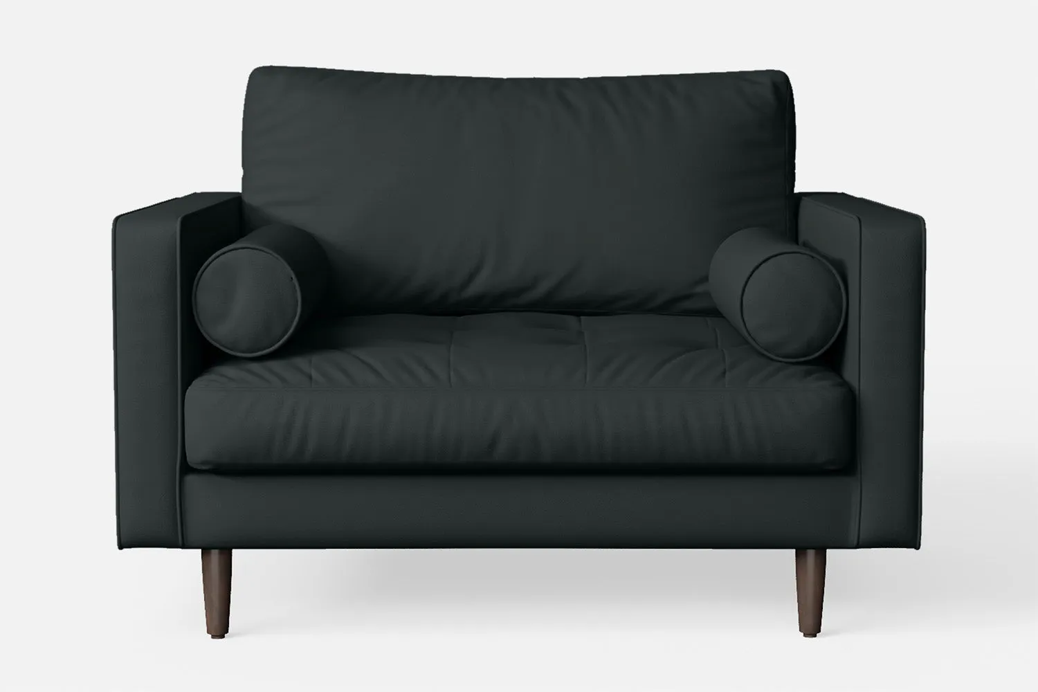 Gela Armchair Slate Leather