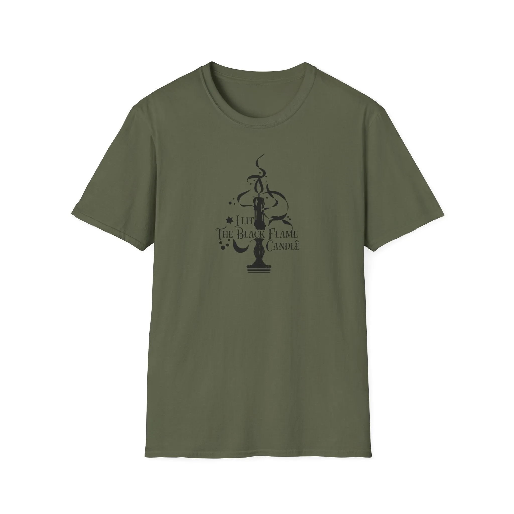 I Lit the Black Flame Candle Unisex Softstyle T-Shirt