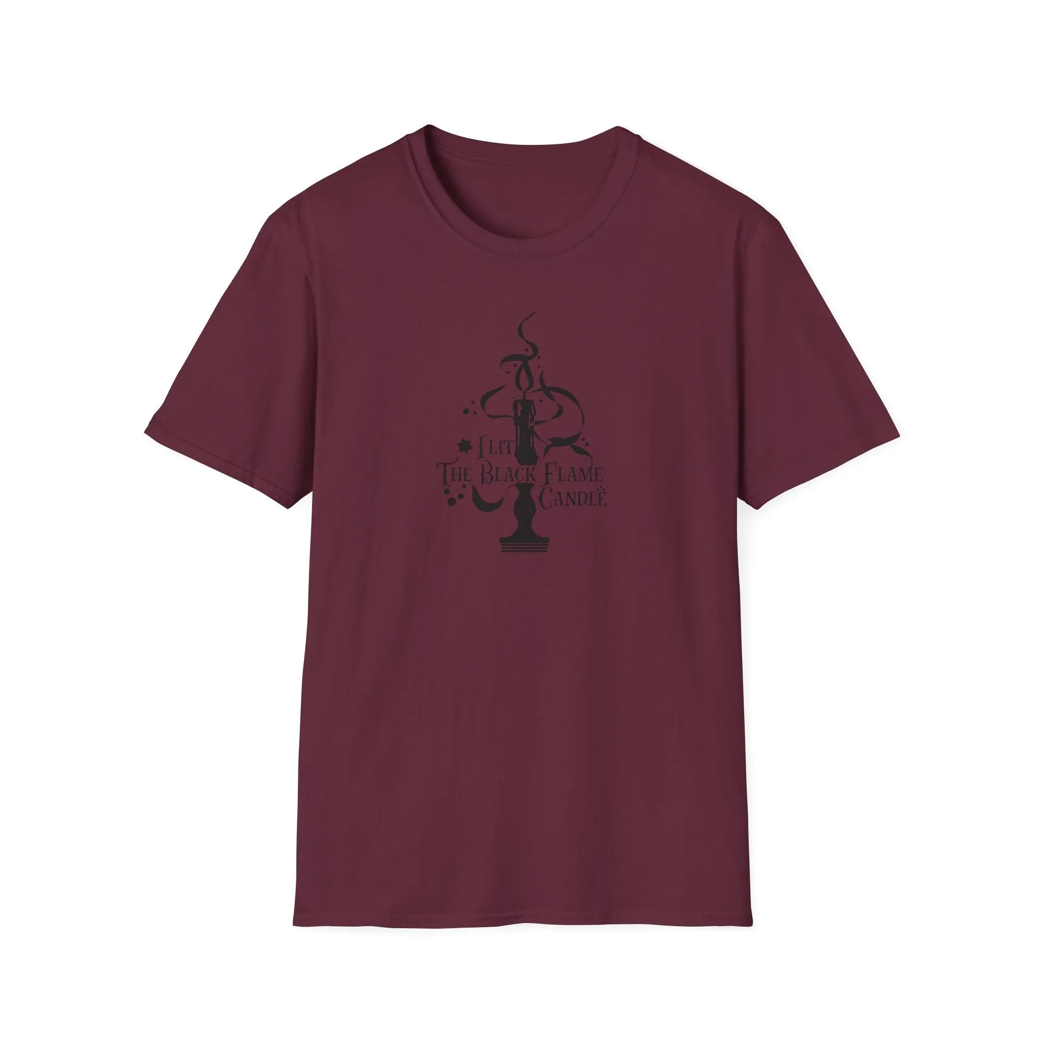 I Lit the Black Flame Candle Unisex Softstyle T-Shirt