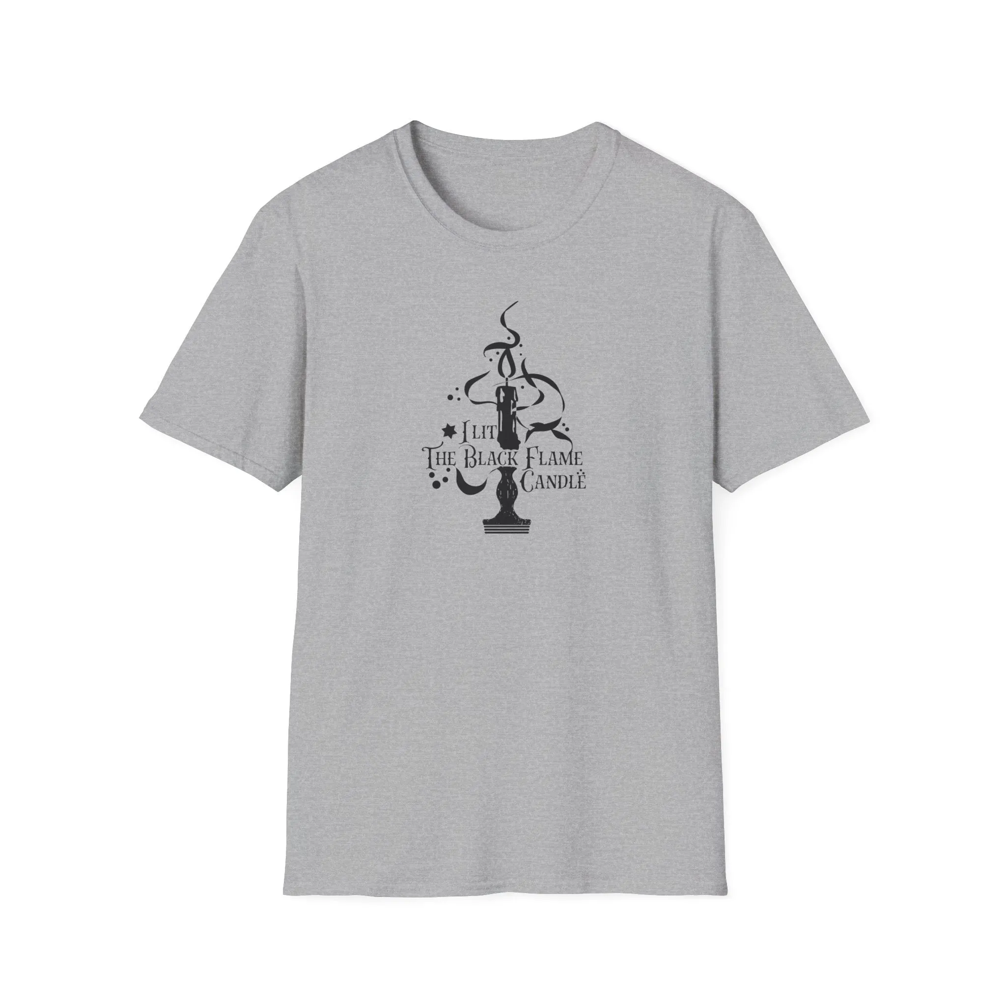 I Lit the Black Flame Candle Unisex Softstyle T-Shirt