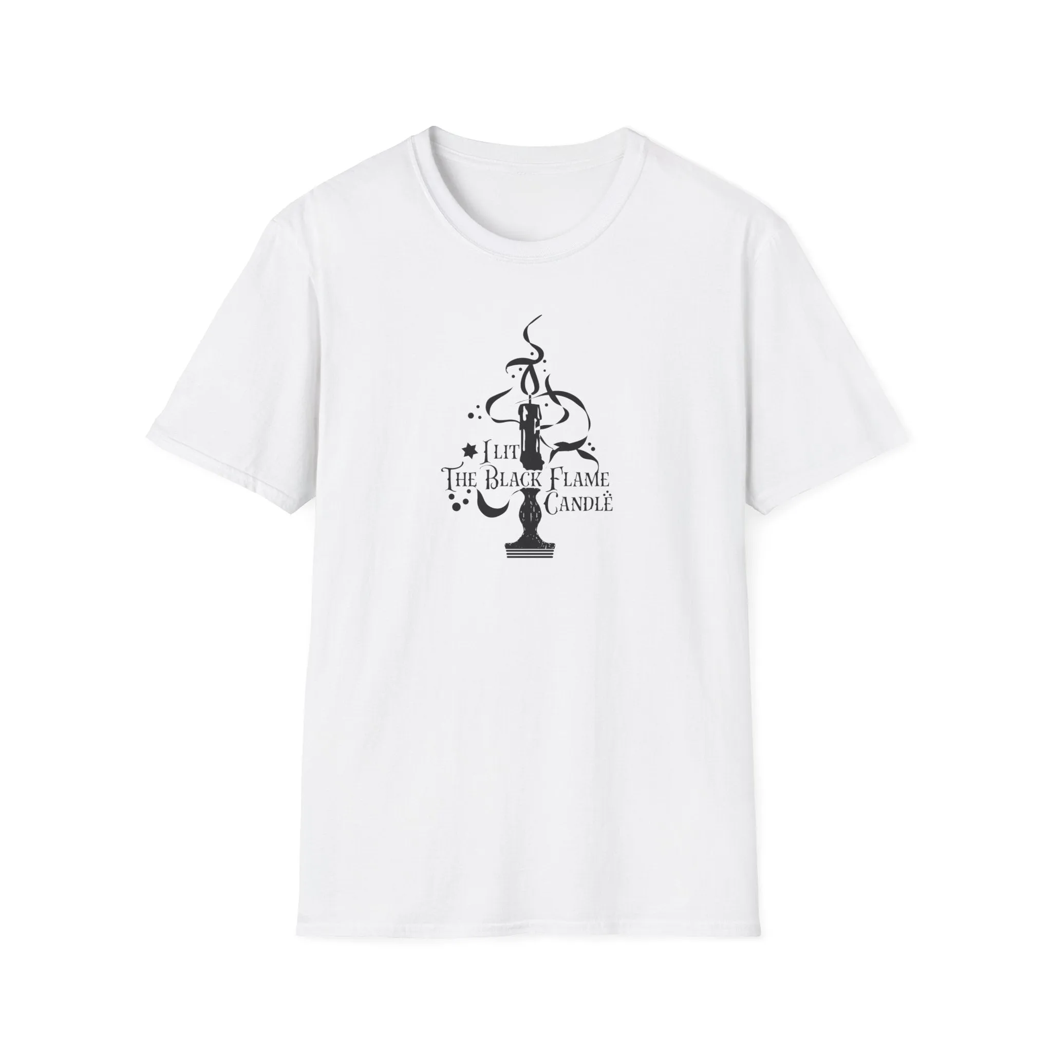 I Lit the Black Flame Candle Unisex Softstyle T-Shirt