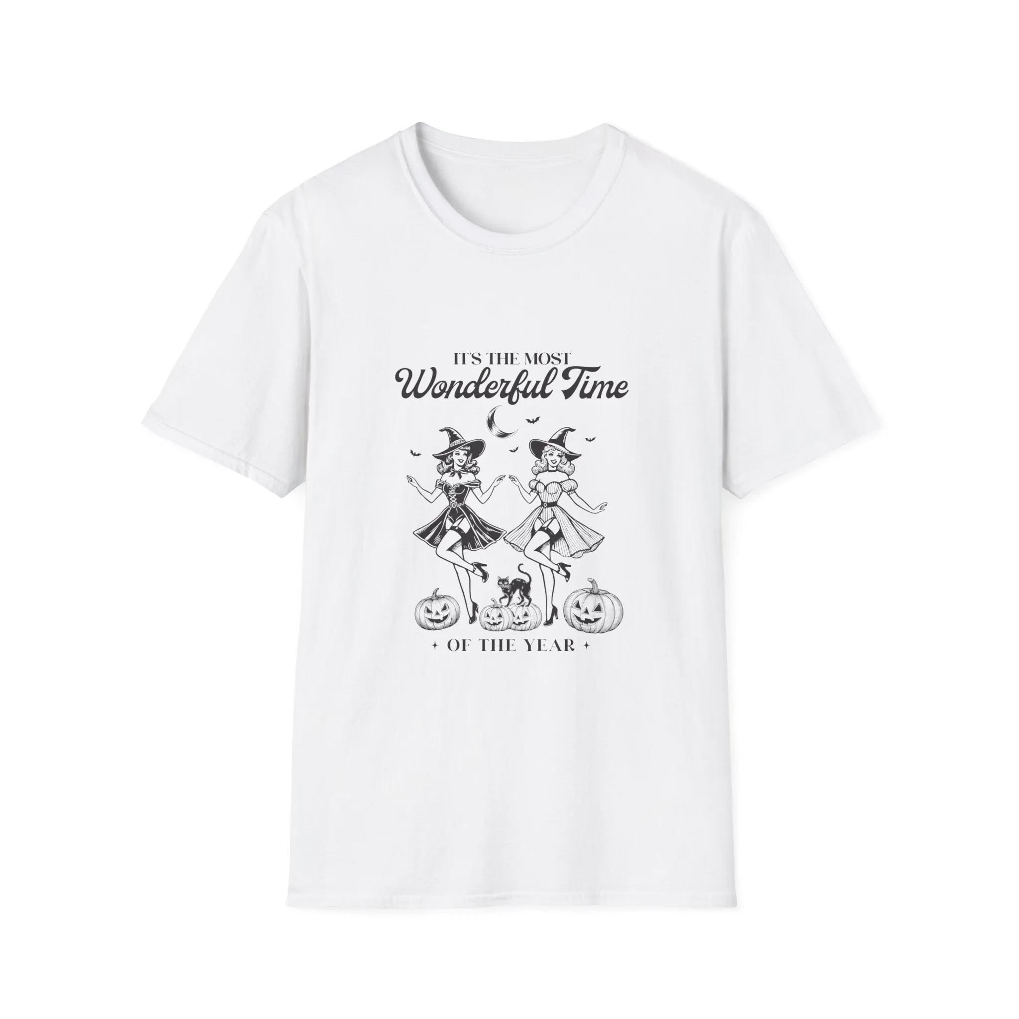 It's the most wonderful time of the year Witchy Edition Unisex Softstyle T-Shirt
