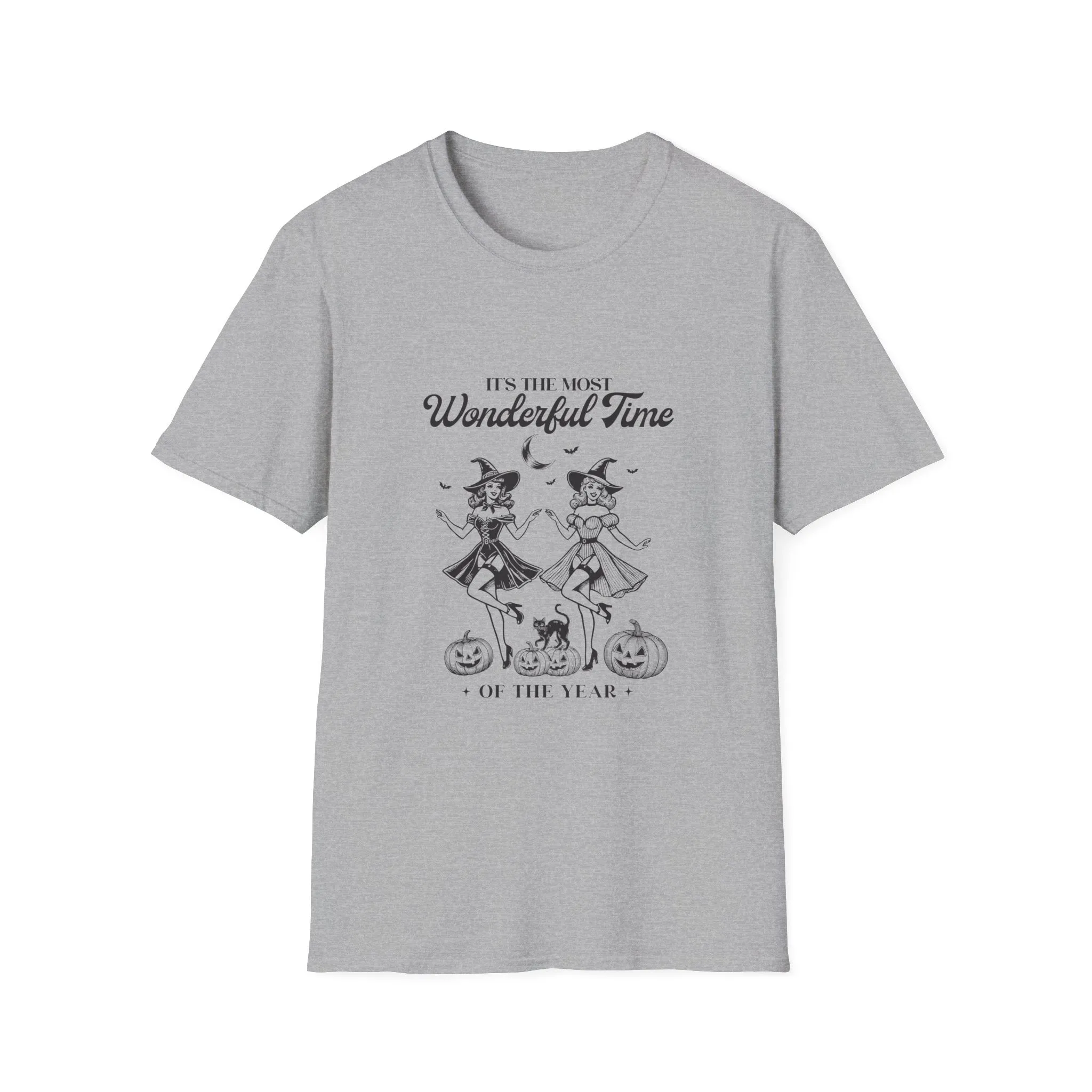 It's the most wonderful time of the year Witchy Edition Unisex Softstyle T-Shirt