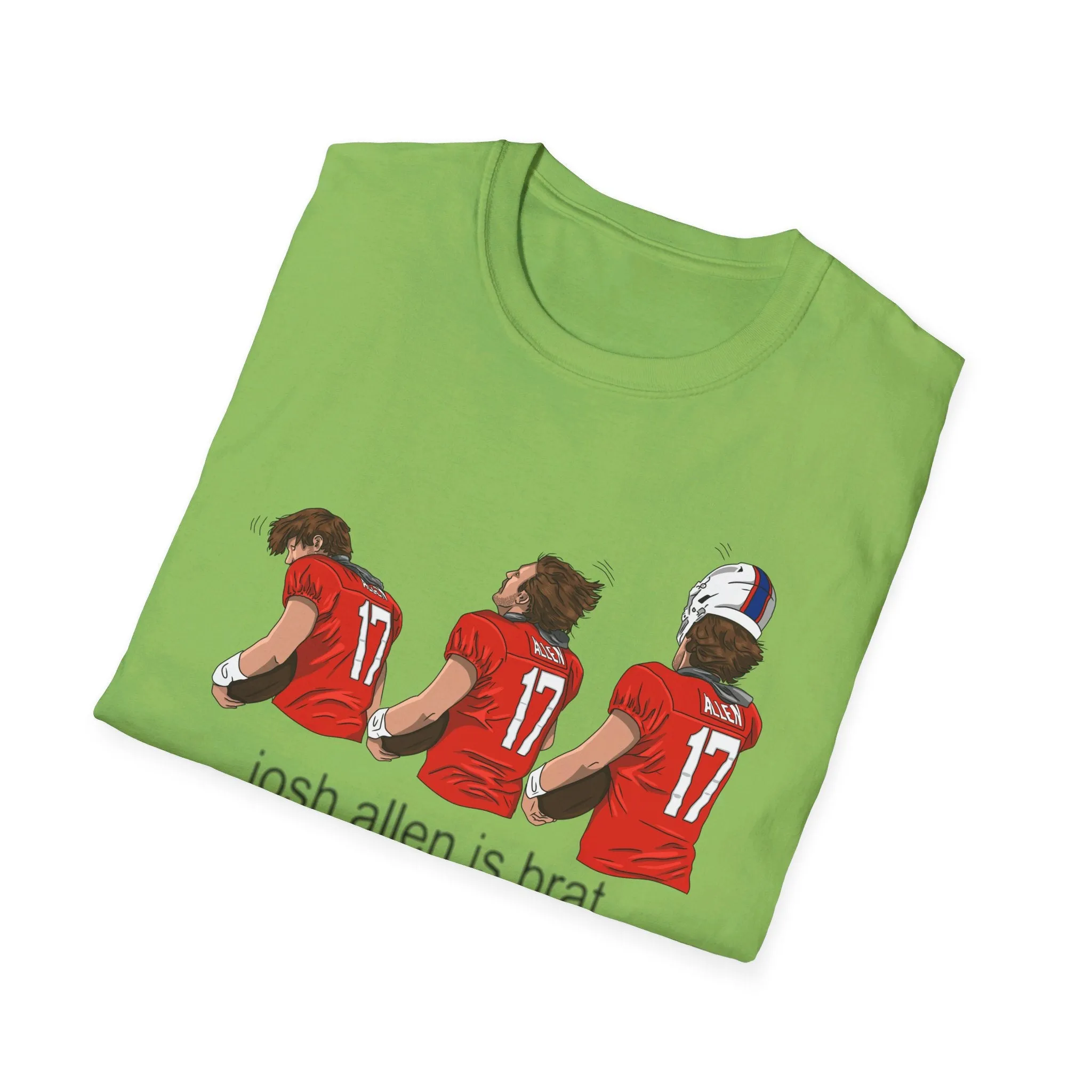 Josh Allen is Brat Hair Flip T-Shirt
