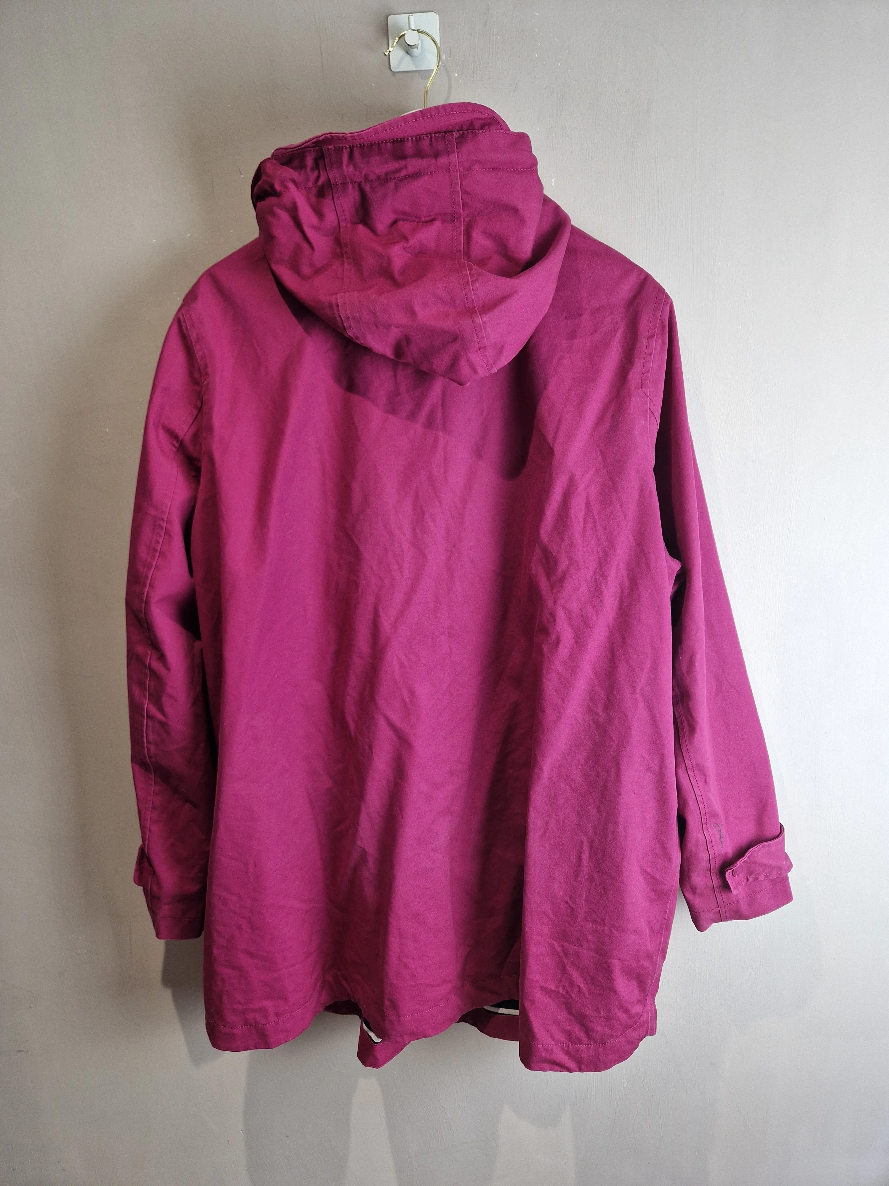 Joules Berry canvass waterproof raincoat - size 20