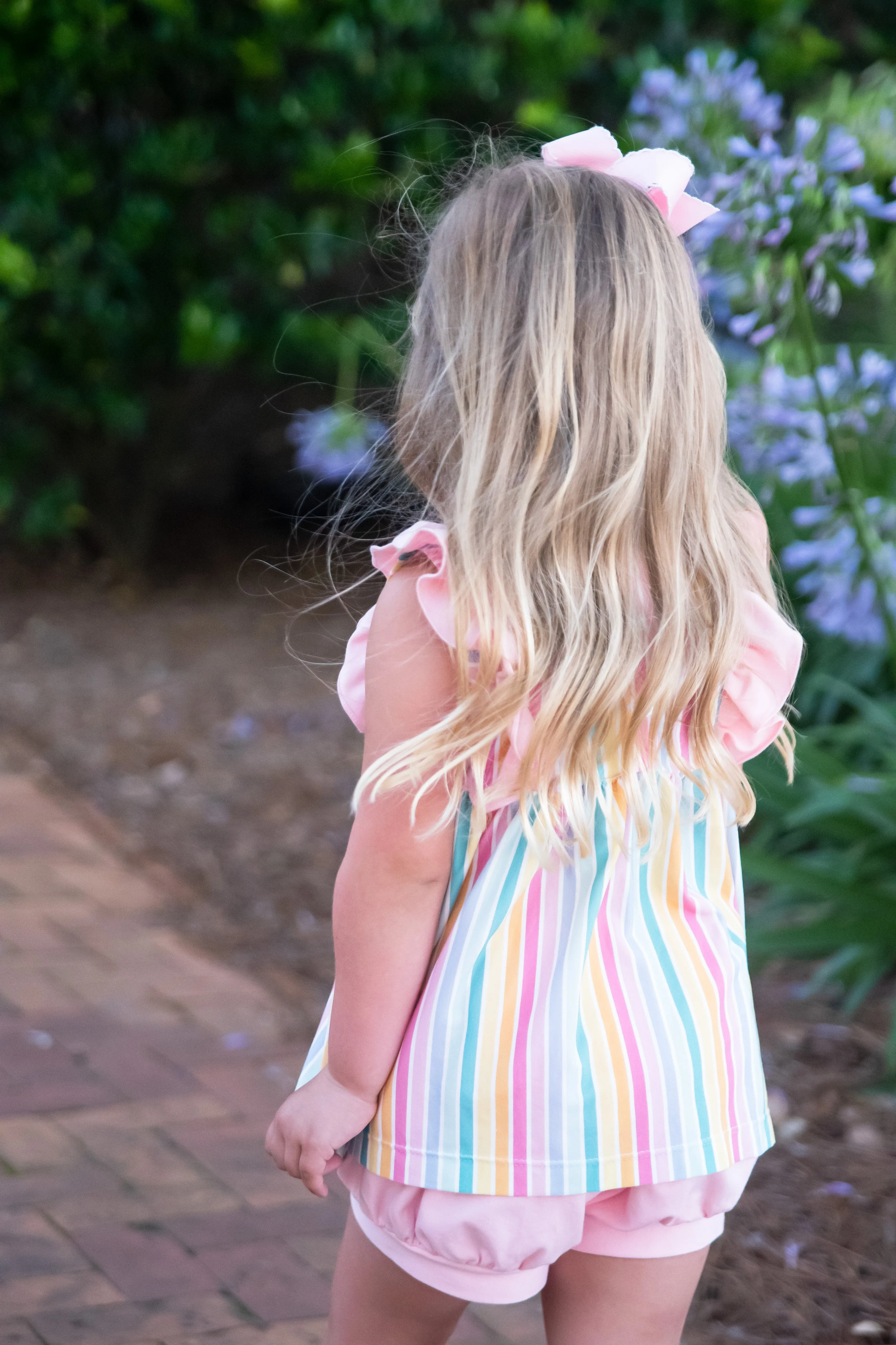 Lila Set | Bright Stripe Pima (8)