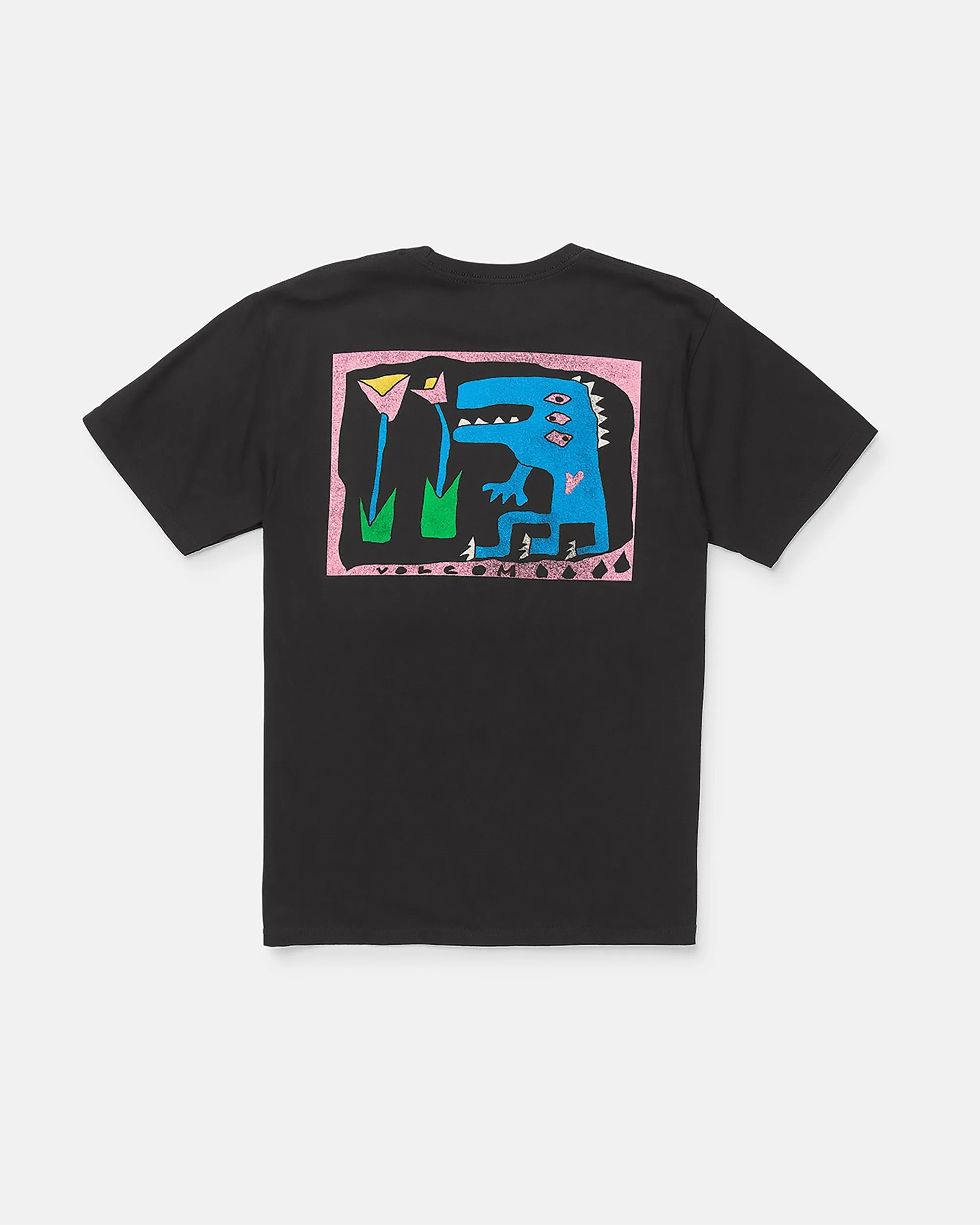 Little Boys Arthur Dino Short Sleeve Tee - Black