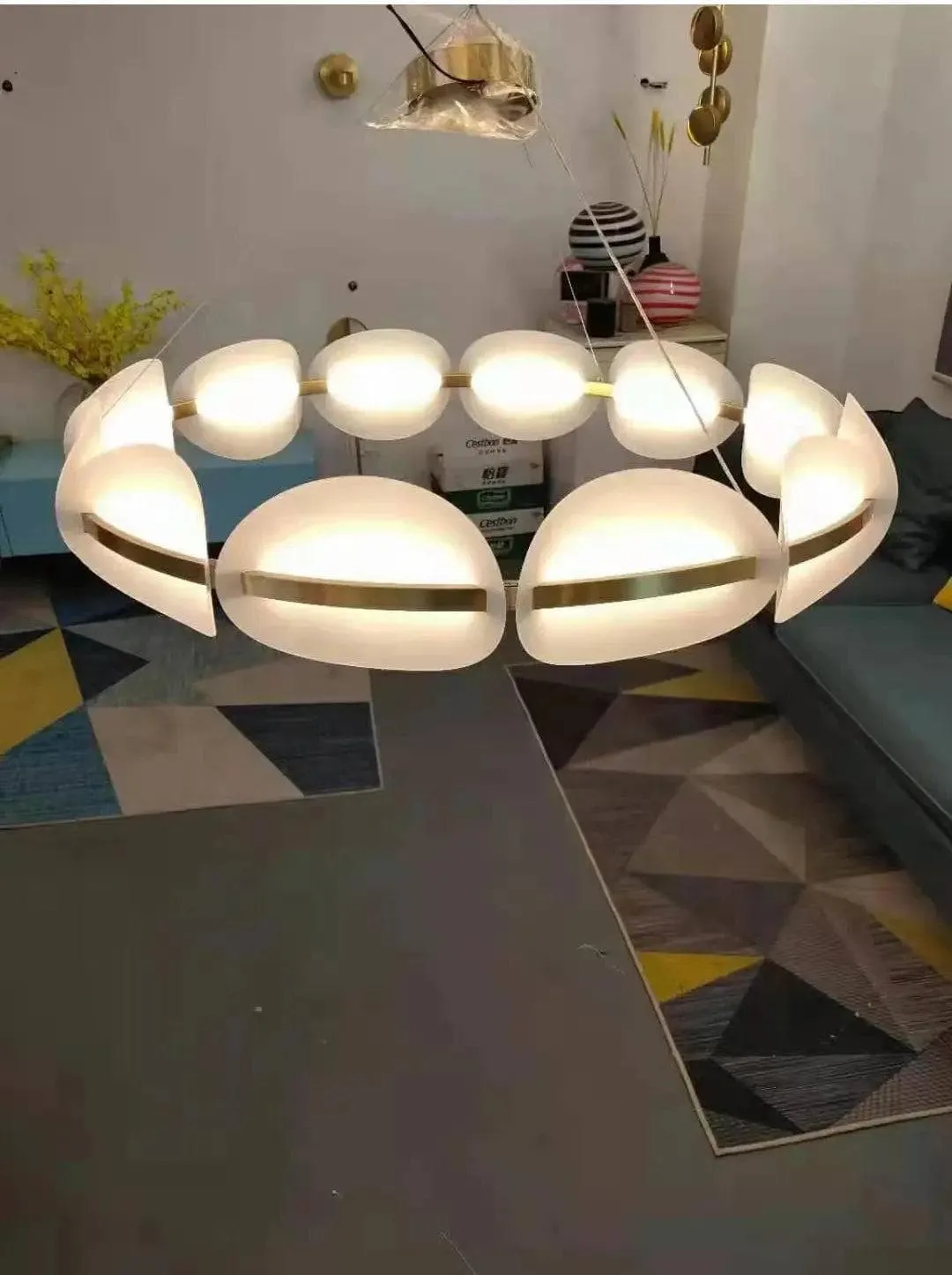 Minimal Modern Chandelier