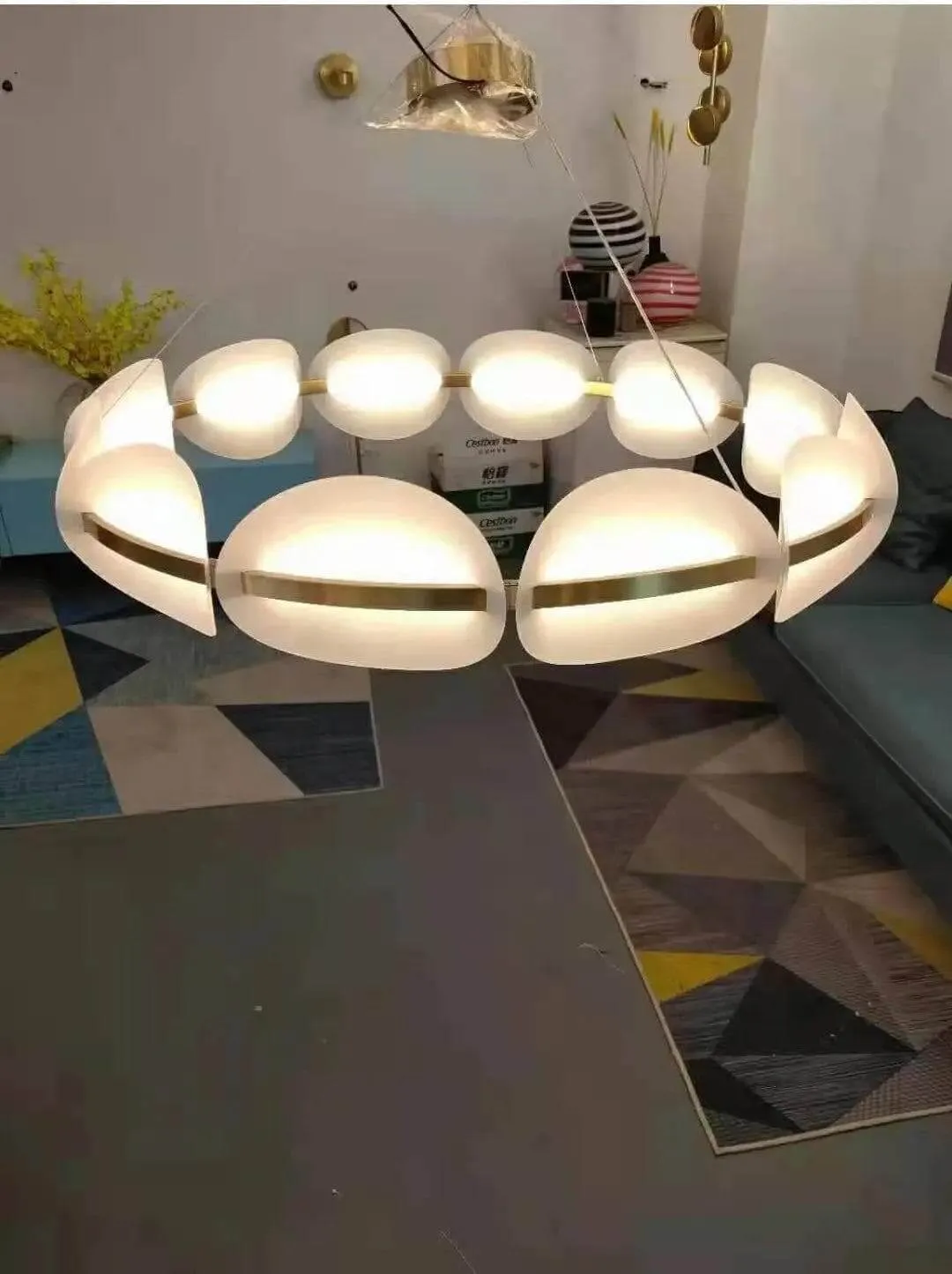 Minimal Modern Chandelier