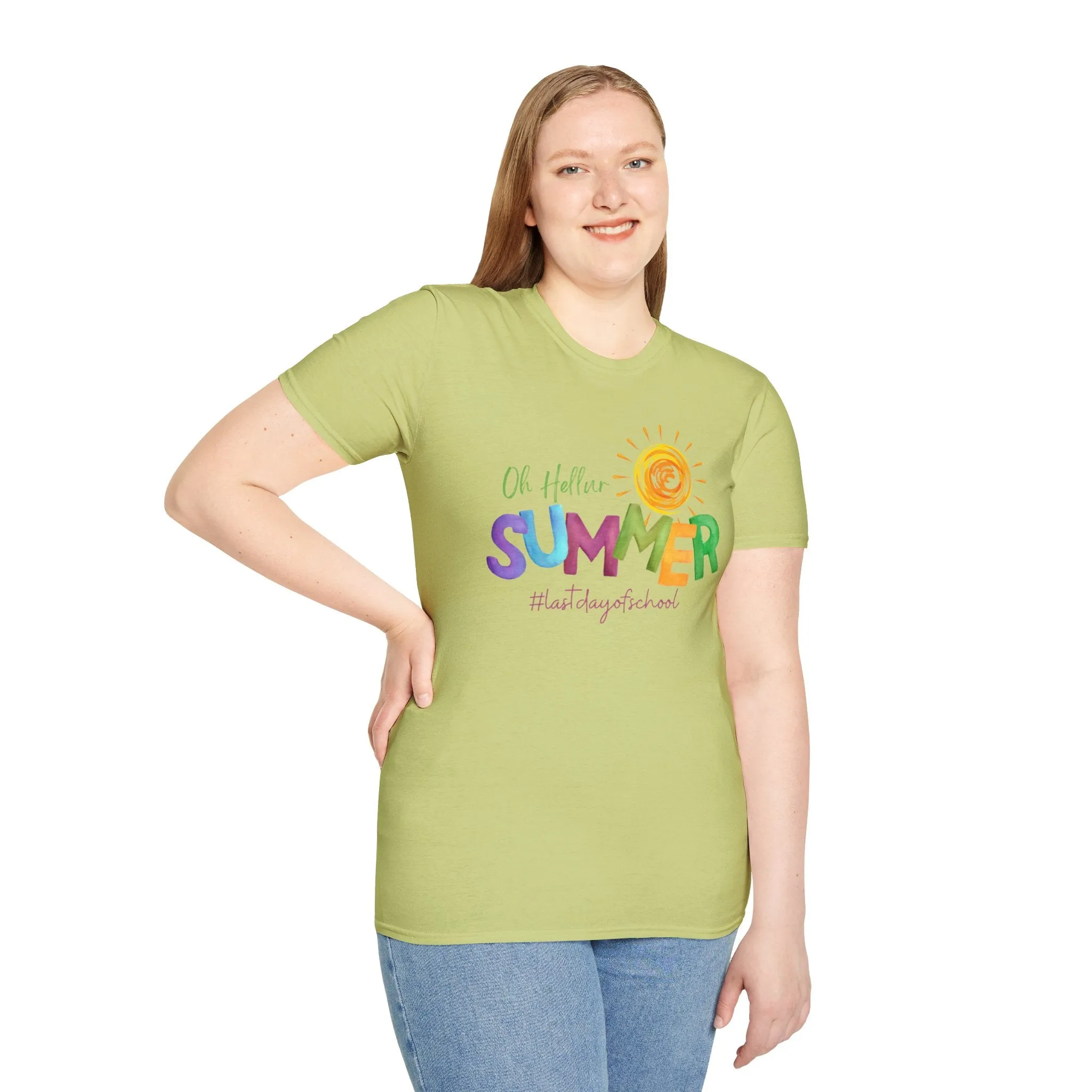 Oh Hellur Summer Unisex Softstyle T-Shirt