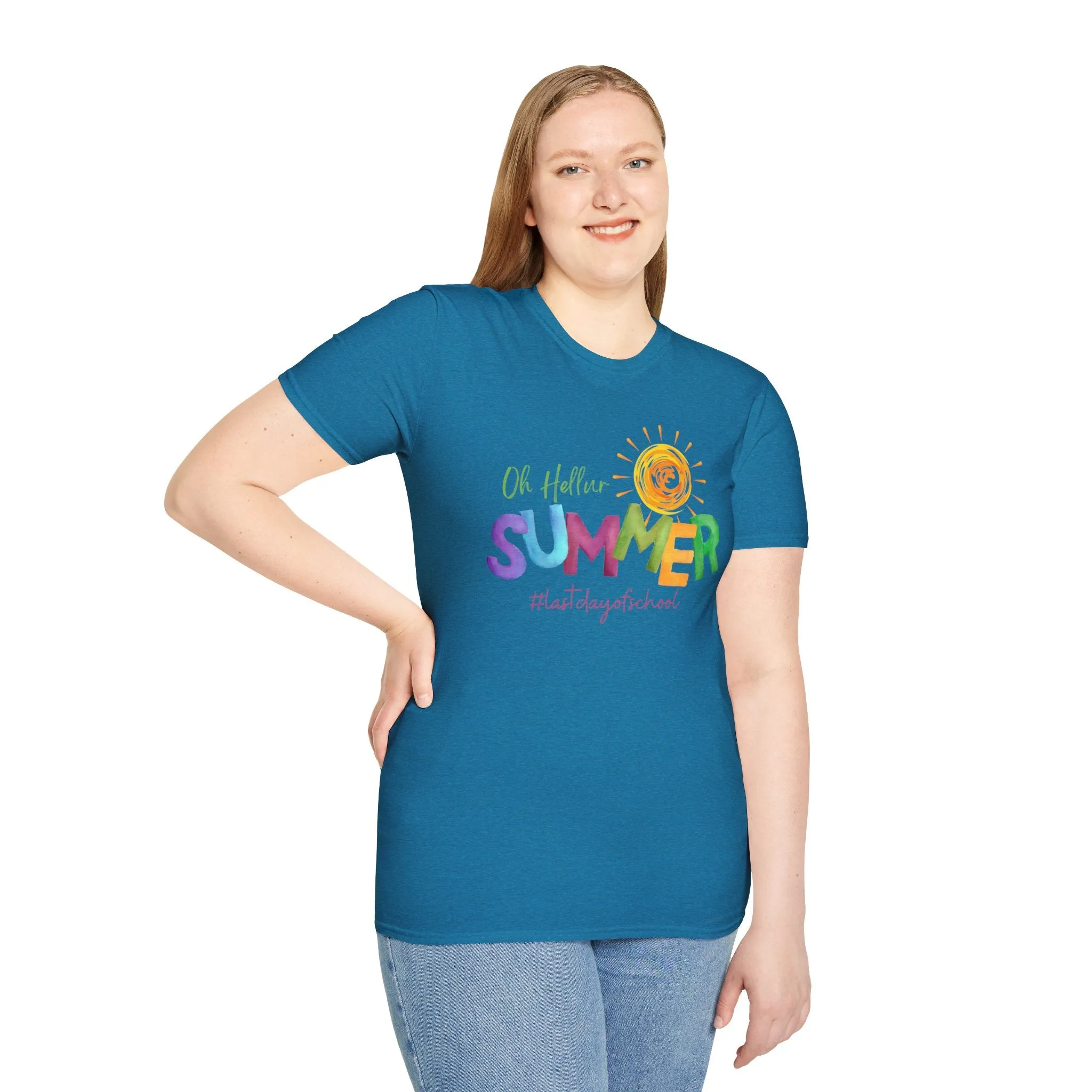 Oh Hellur Summer Unisex Softstyle T-Shirt