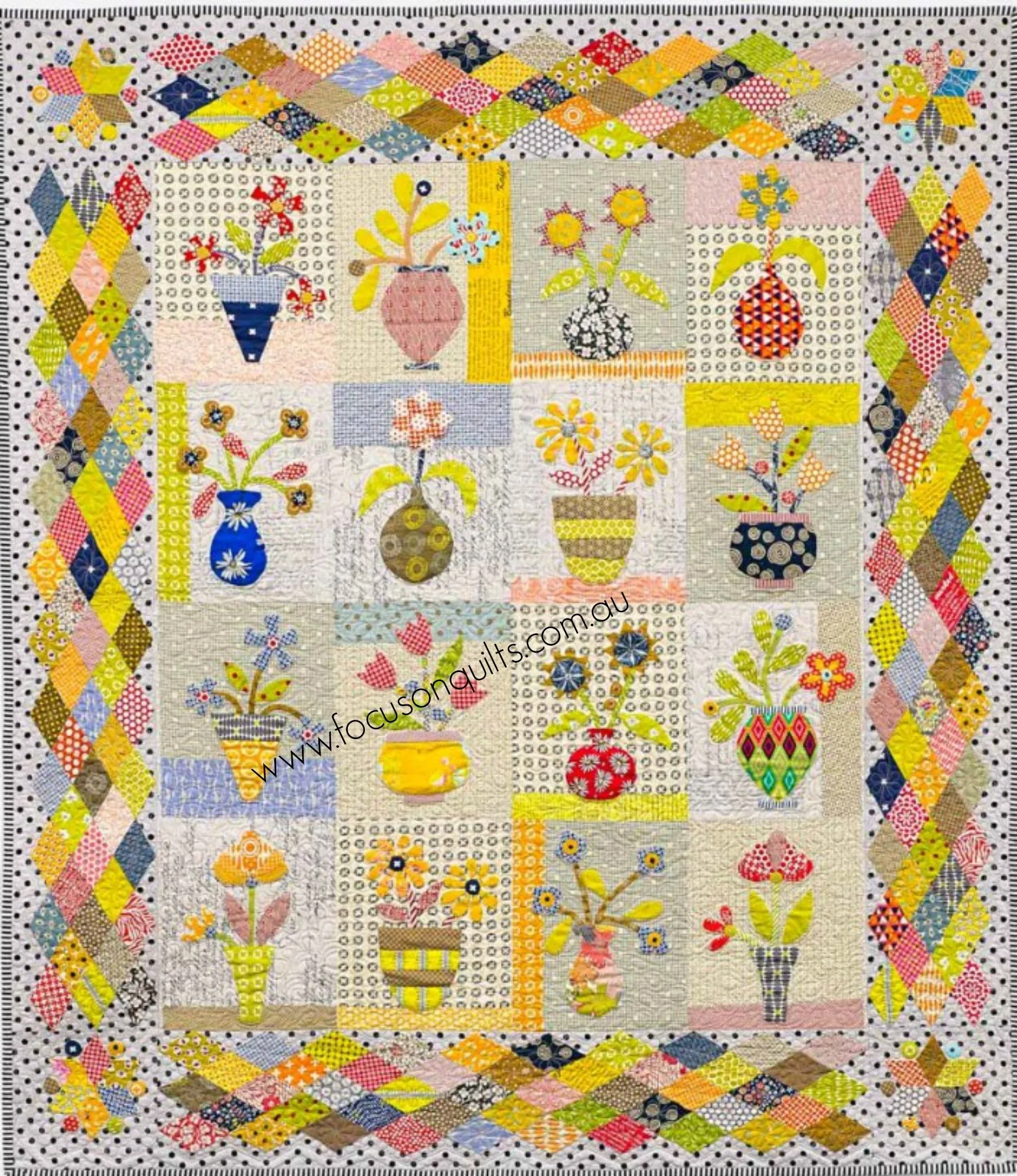 Potty McDotty Quilt Pattern
