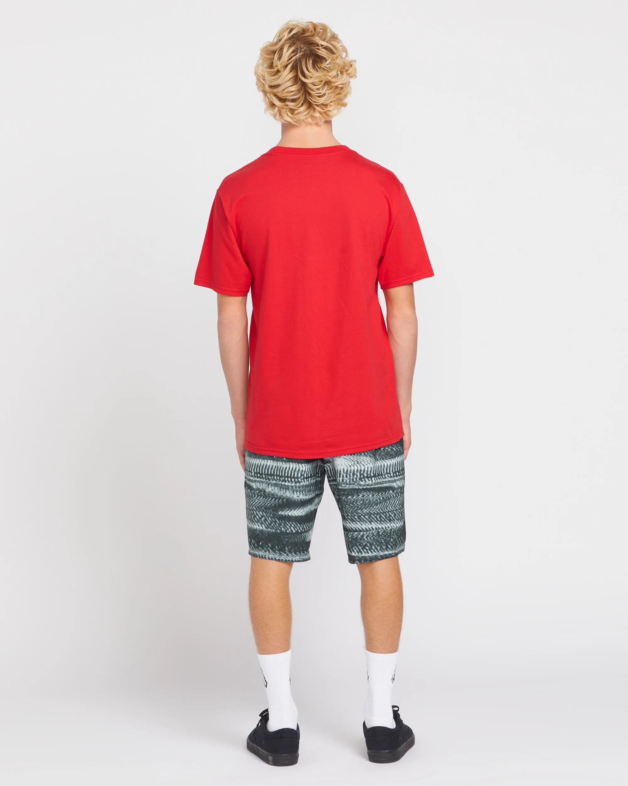 Simply Stoned Short Sleeve Tee - Ribbon Red