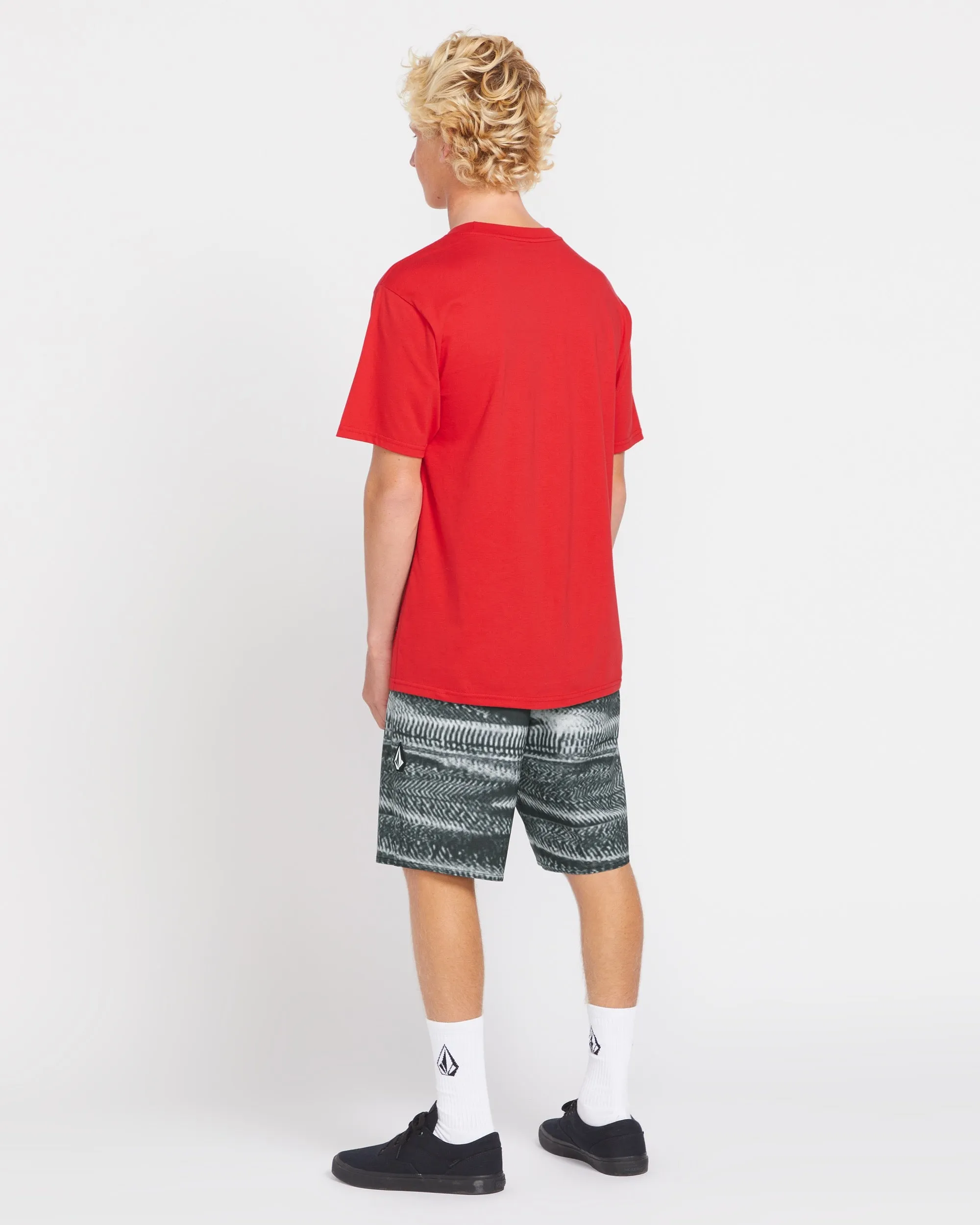 Simply Stoned Short Sleeve Tee - Ribbon Red
