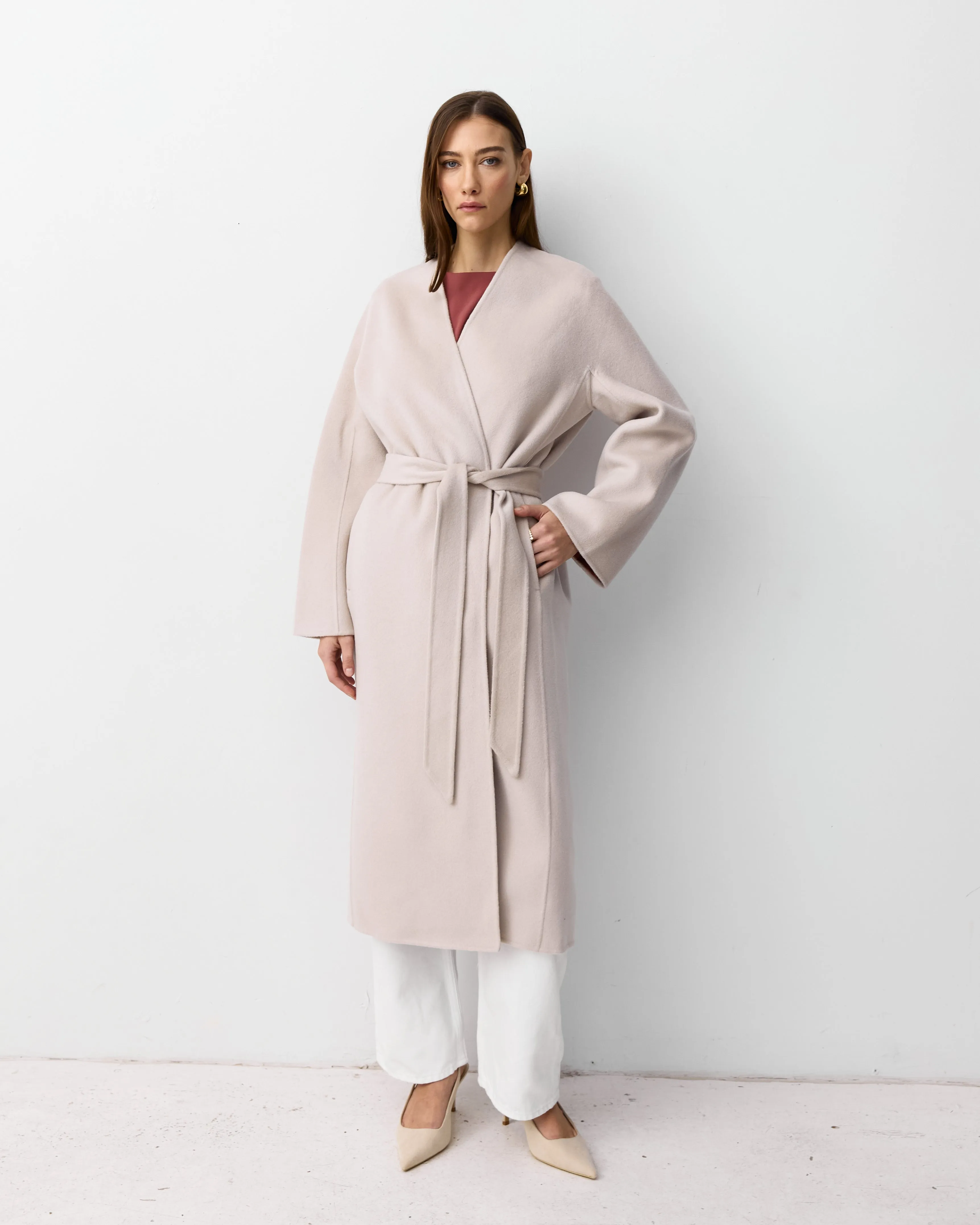 THE MODERN COAT - BONE