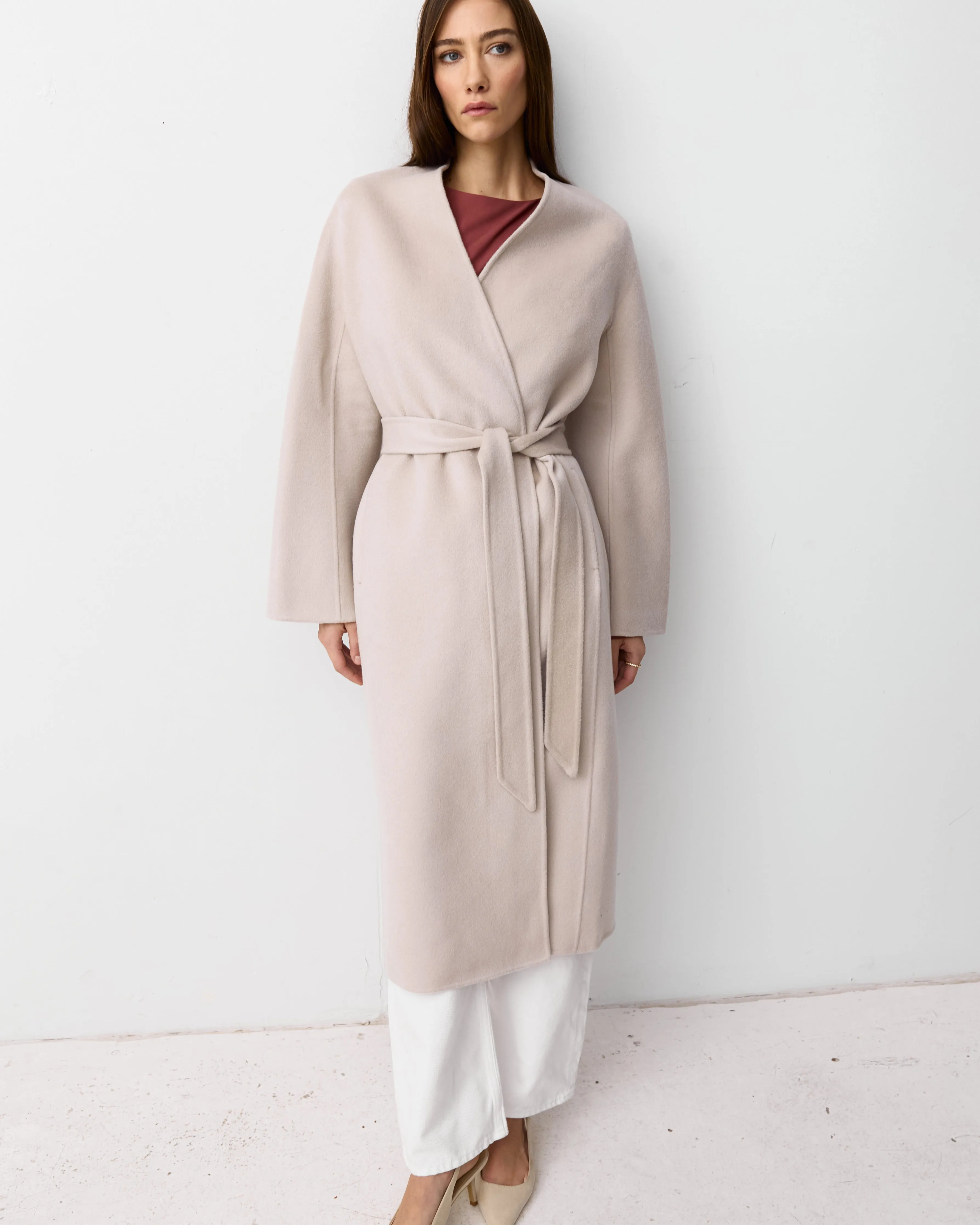 THE MODERN COAT - BONE