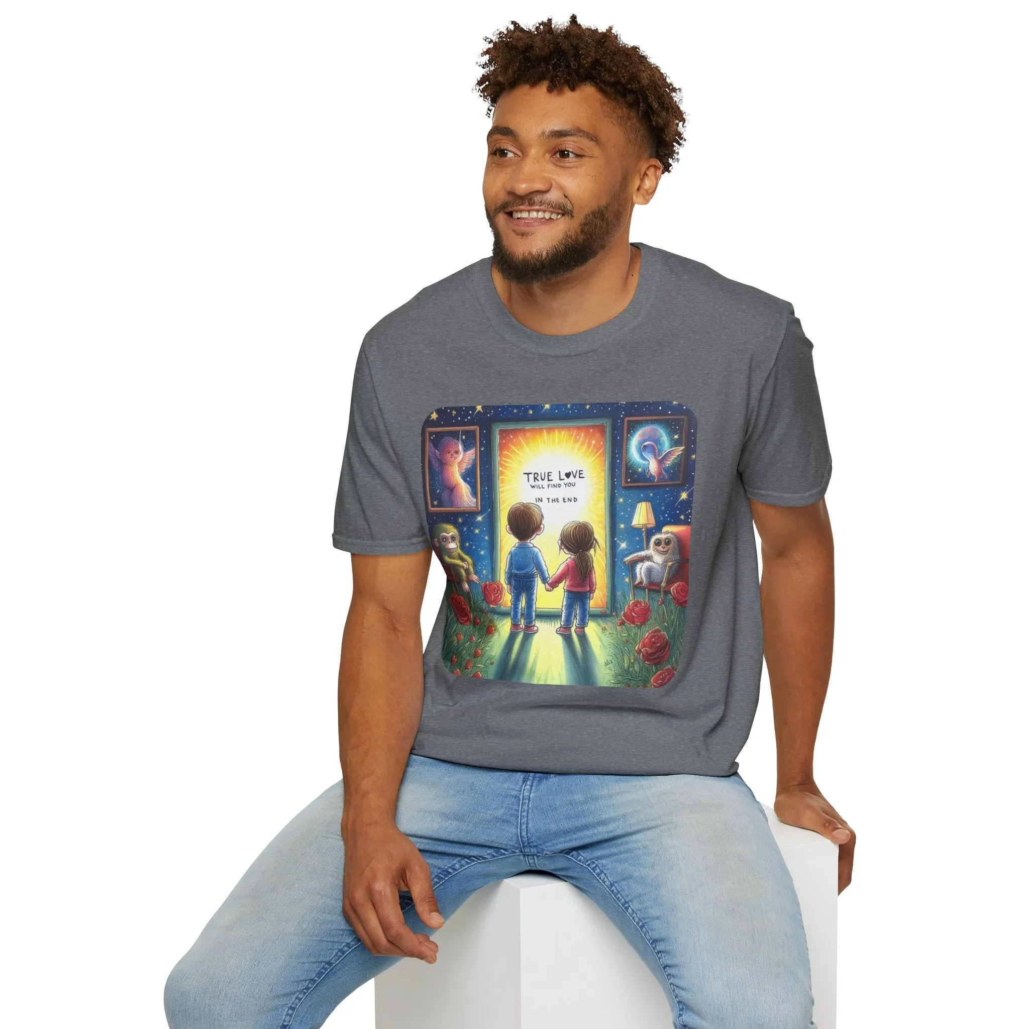 True Love Will Find Youn in the End - Unisex Softstyle T-Shirt