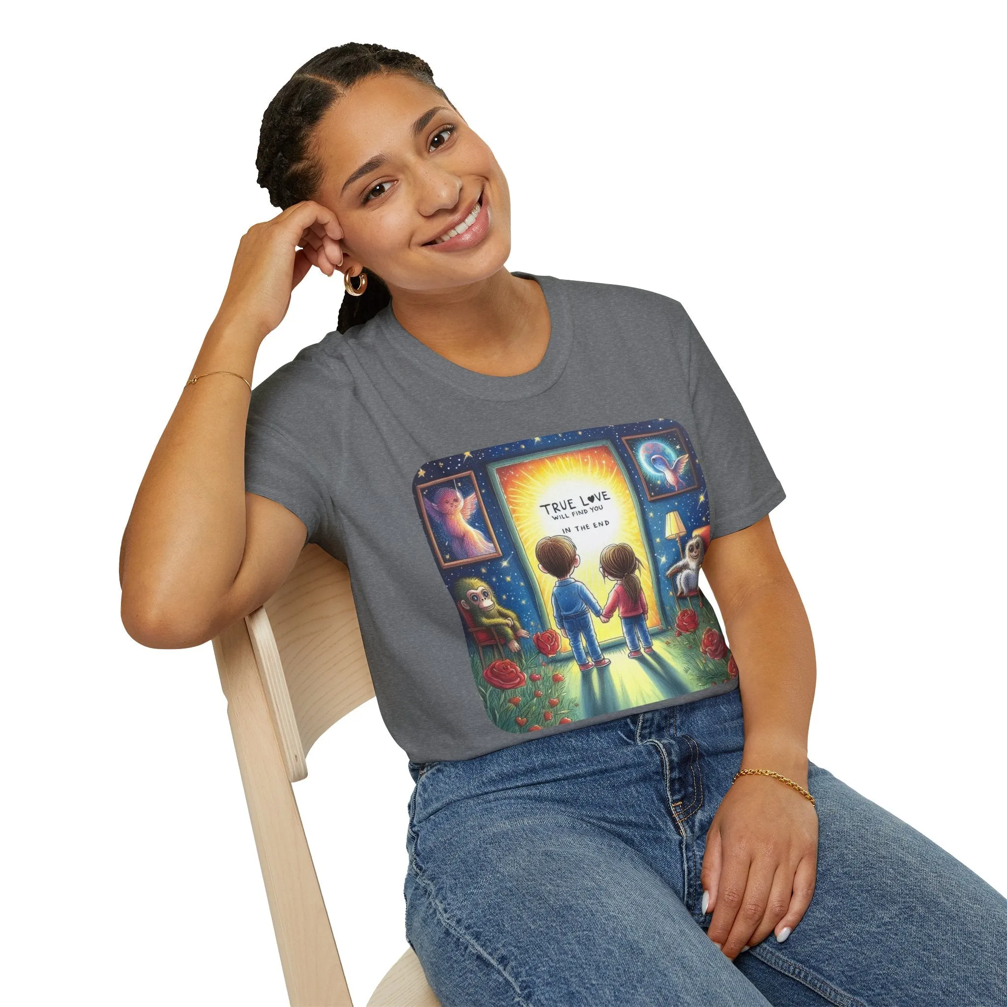 True Love Will Find Youn in the End - Unisex Softstyle T-Shirt