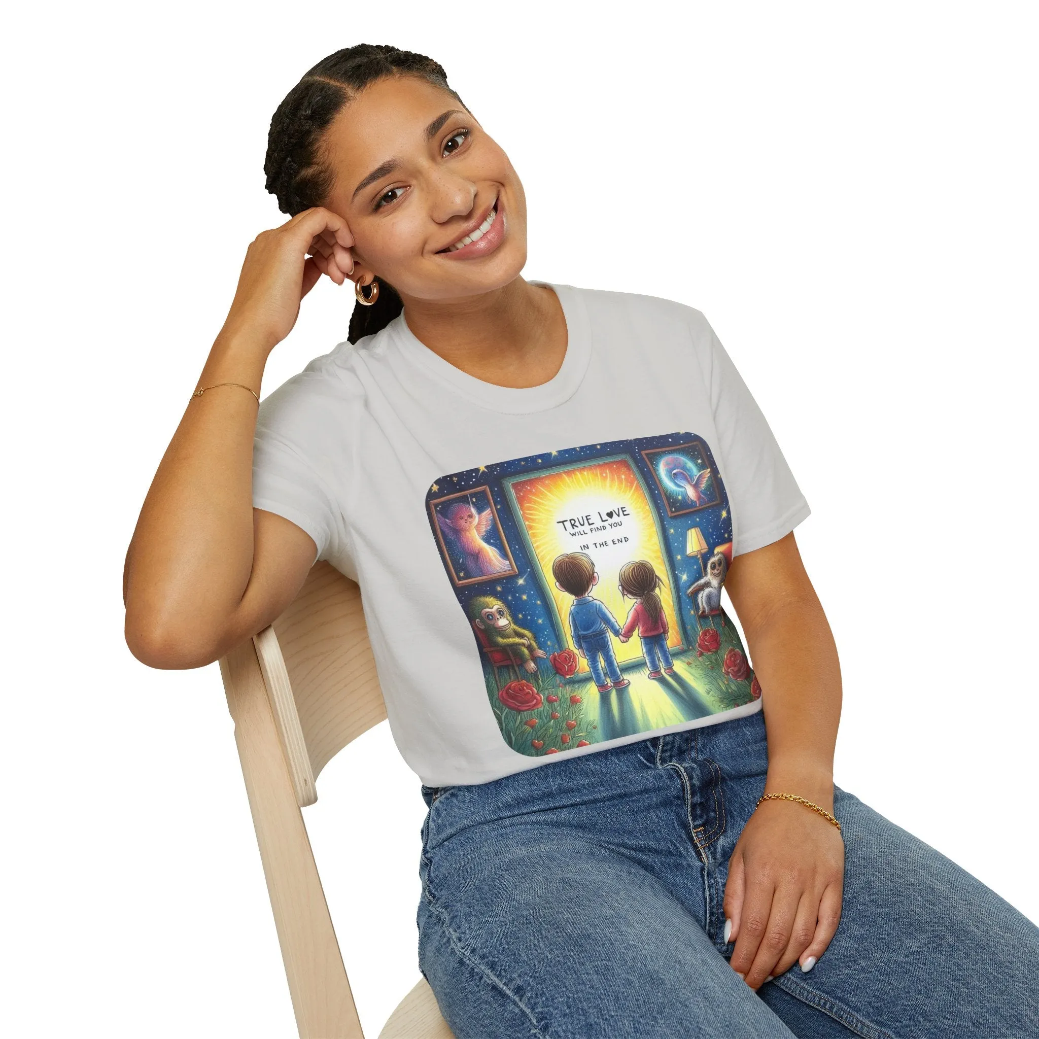 True Love Will Find Youn in the End - Unisex Softstyle T-Shirt