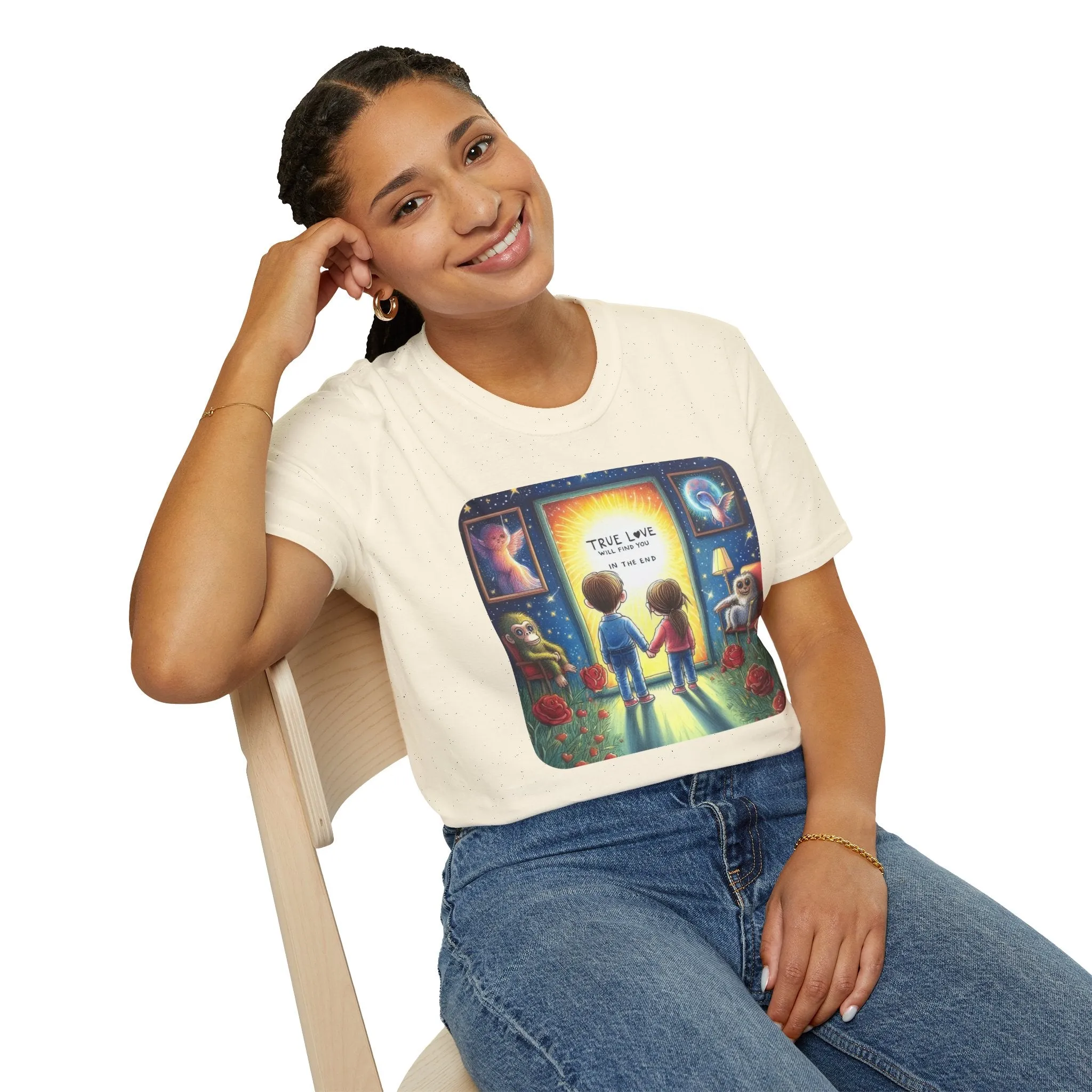 True Love Will Find Youn in the End - Unisex Softstyle T-Shirt