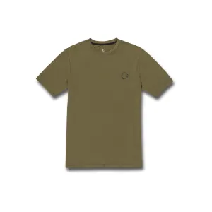 Volcom Men's Standard UPF 50  Short Sleeve Loose Fit Rashguard