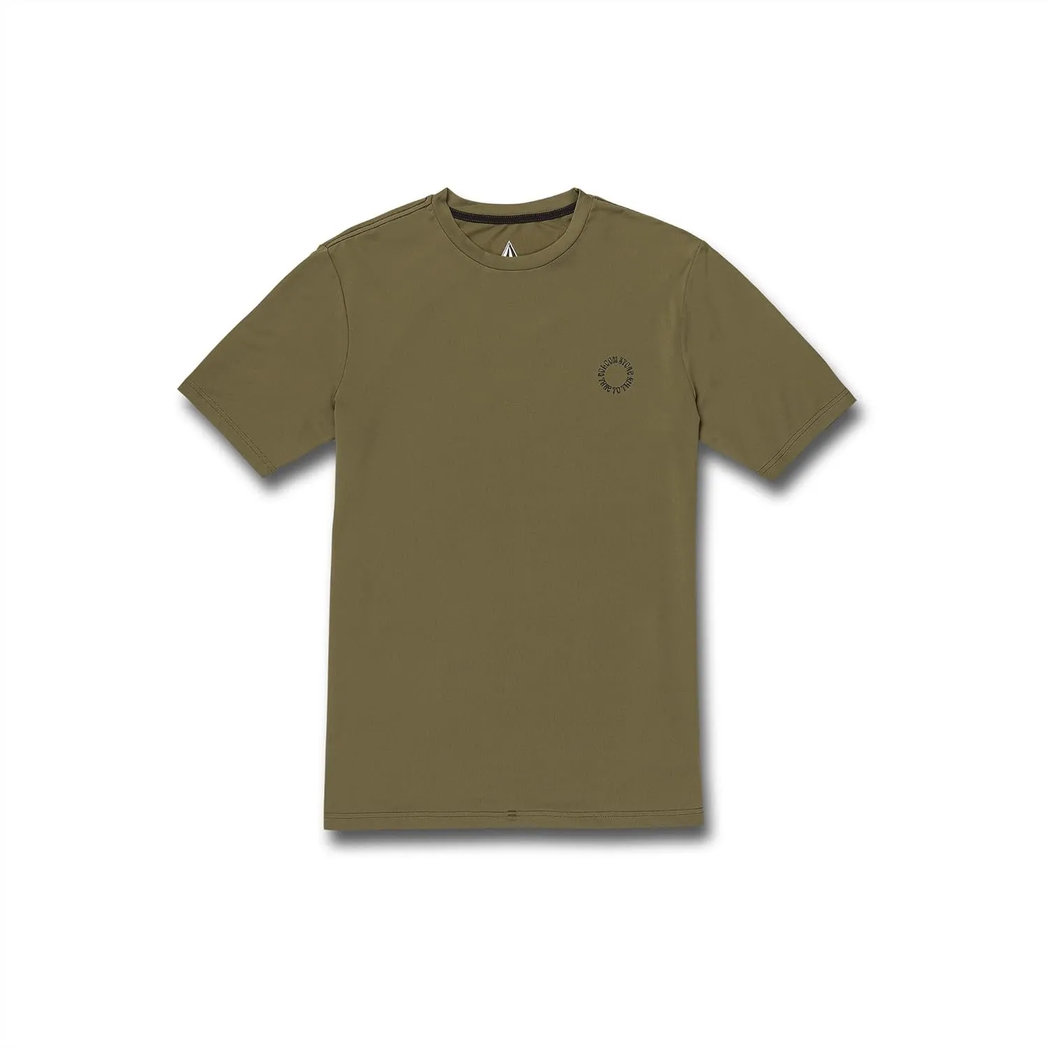 Volcom Men's Standard UPF 50  Short Sleeve Loose Fit Rashguard